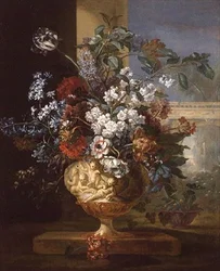 Stillleben mit Blumen